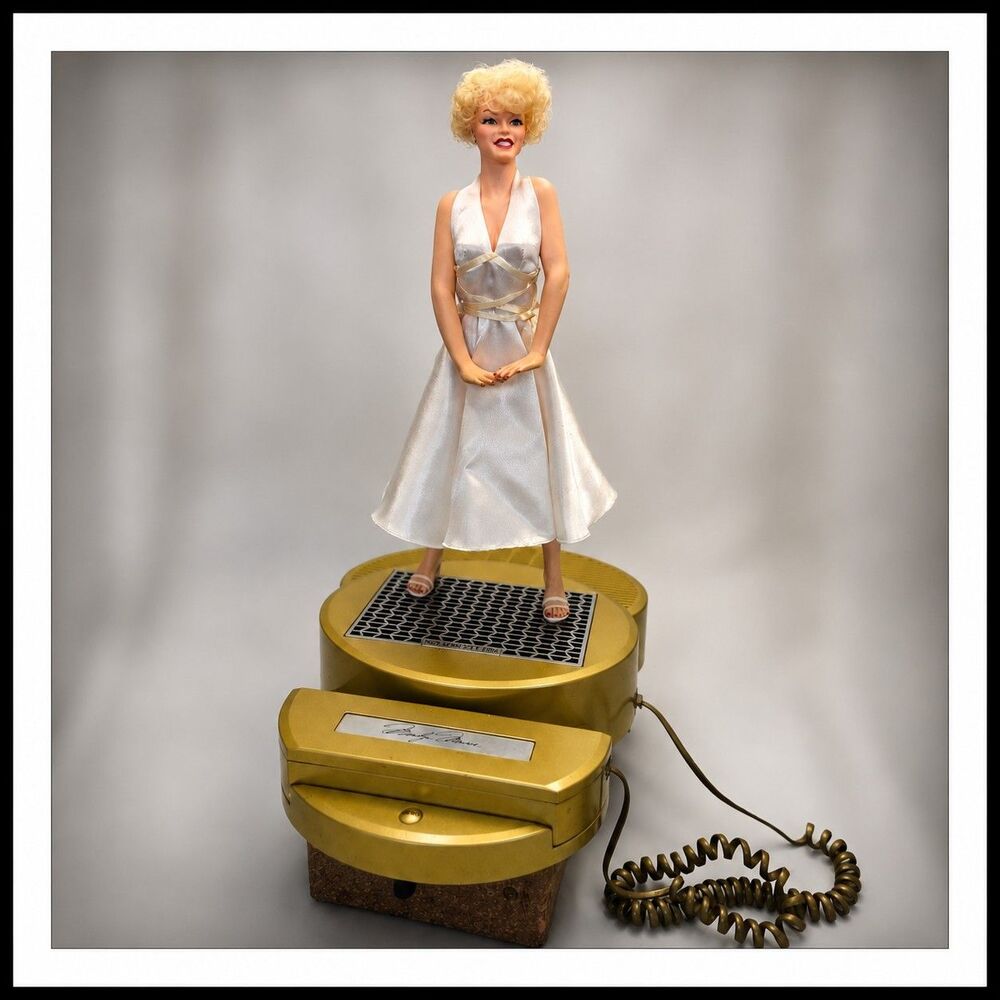 TeleMania Limited Edition Marilyn Monroe Telephone Working Seven Year Itch Phone